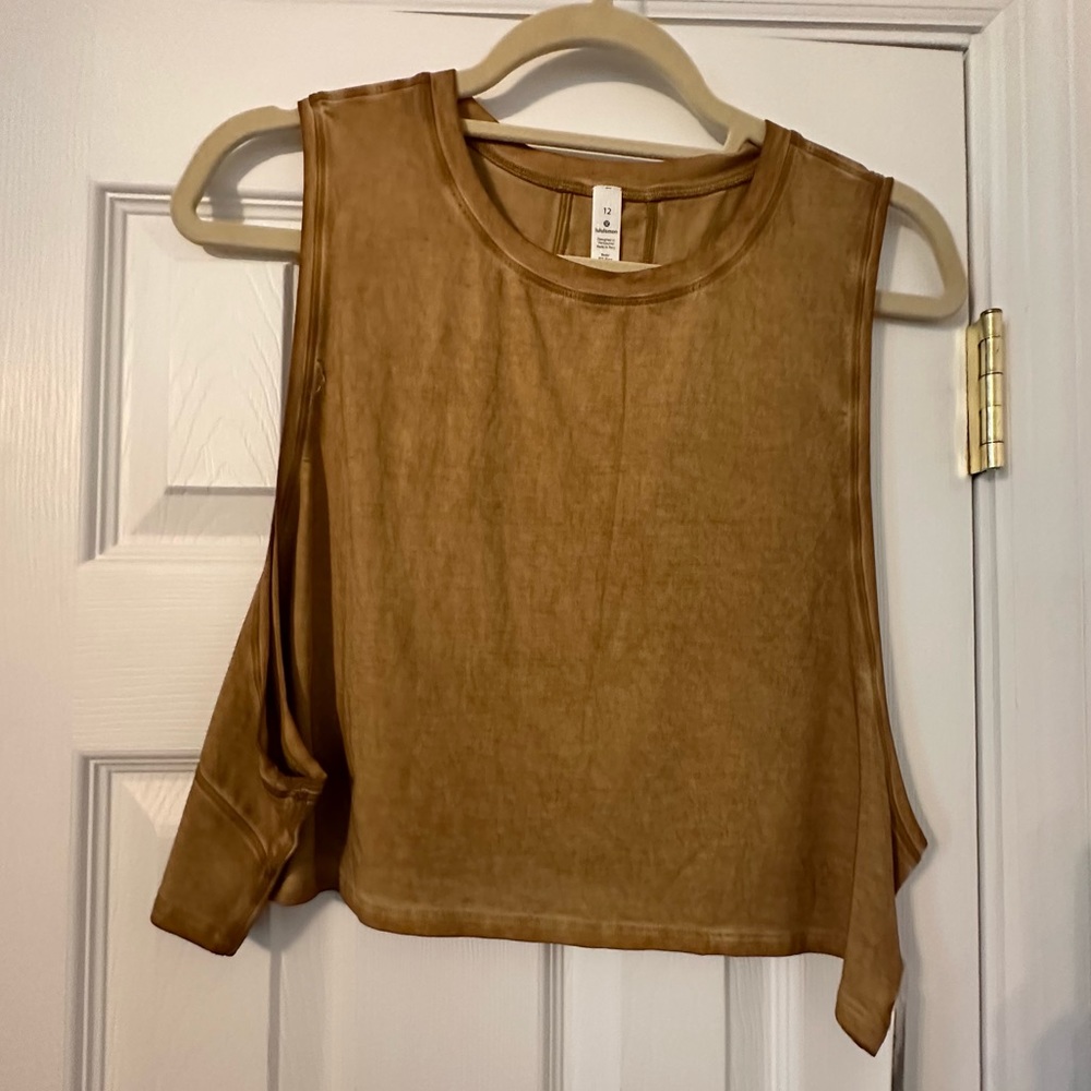 lululemon crop tank top